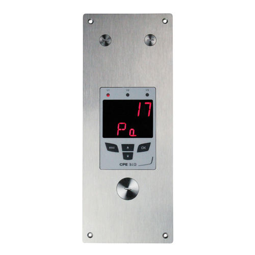 Differential pressure sensor - CPE 310-S, CPE 311-S - Sauermann - membrane / analog / flush diaphragm