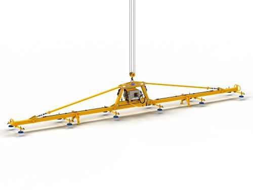 Frame vacuum lifting device - LG300M12 series  - ANVER Vacuum System Specialists - for sheet metal / for plates / aluminium