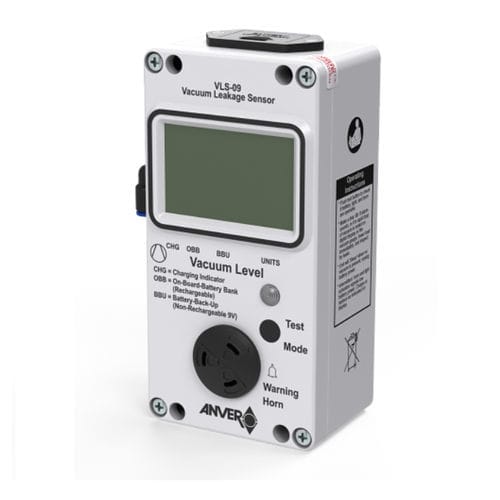 Vacuum leak detector - VLS series - ANVER Vacuum System Specialists - with digital display