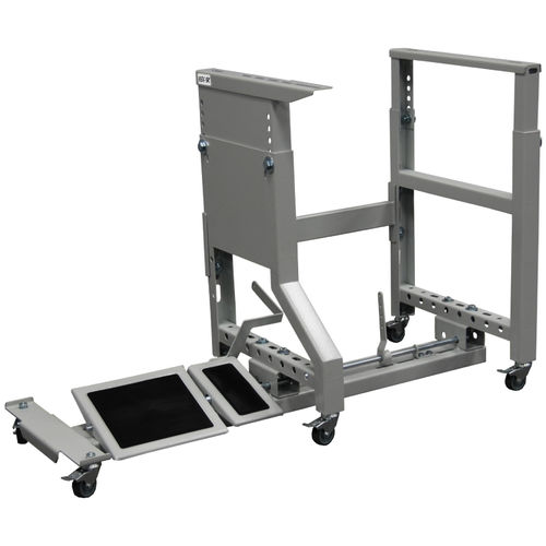 Steel sewing machine stand - REX-5K - REXEL - adjustable
