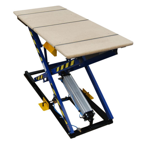 Scissor lift table - ST-3 - REXEL - foot-operated / pneumatic / stationary