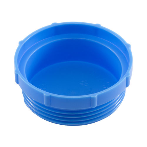 Knurled plug - DPN series - Caplugs - round / threaded / high-density polyethylene (HDPE)