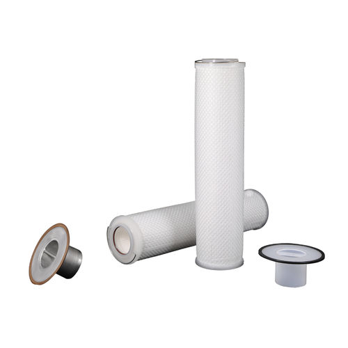 Beverage filter cartridge - HIE series - Filtrafine - fine / polypropylene / pleated