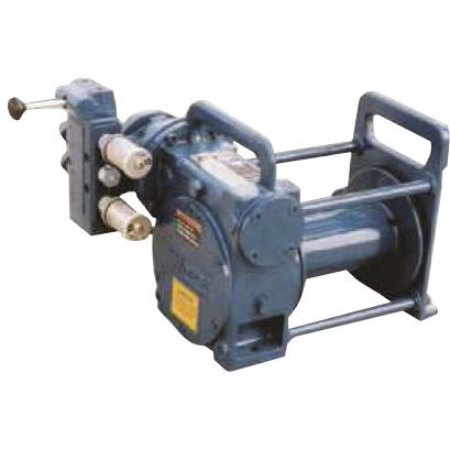 Pneumatic winch - U8A 15 - Jeamar Winches - wire rope / worm gear / rugged