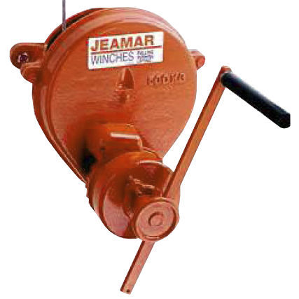 Manual winch - CFF series - Jeamar Winches - wire rope / gear