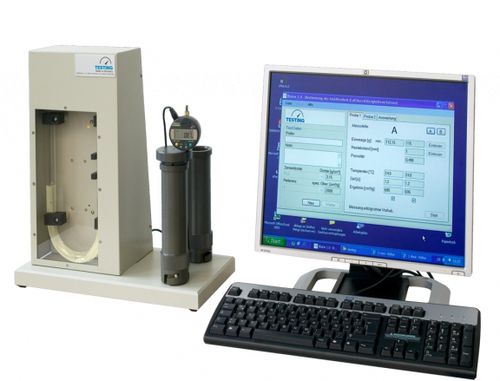 Air analyzer - 1.0295 - Testing Feuerherdt & Bluhm - permeability / benchtop / computer-controlled