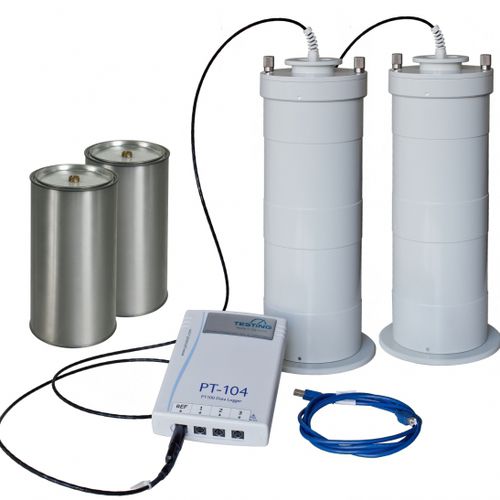 Langavant calorimeter 1.0283 Testing Feuerherdt & Bluhm adiabatic