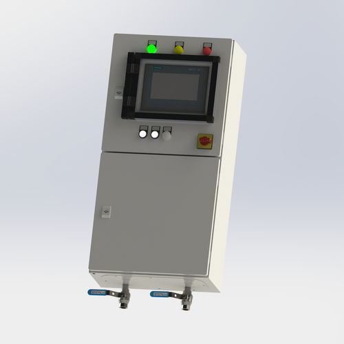 Ladle shroud shielding gas anti aspiration control unit - SAAC - FCTechnik - Gas Control Systems - flox[on] MFC