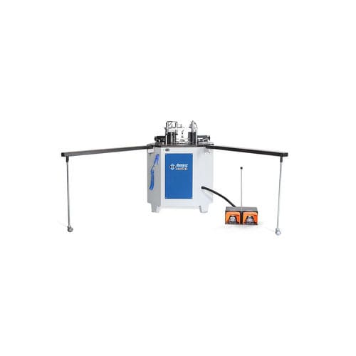 Aluminum profile corner crimping machine - OMRM 136 - Ozgenc Makina - semi-automatic / foot-operated