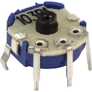 Rotary potentiometer - P series - BOURNS - manual / cermet / conductive plastic