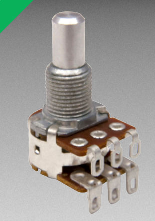 Rotary potentiometer - PDB182-GTRB  - BOURNS - manual / carbon