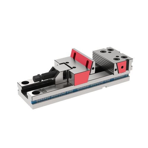 Machine tool vise - StandardFLEX  - GERARDI - modular / interchangeable jaws / screw