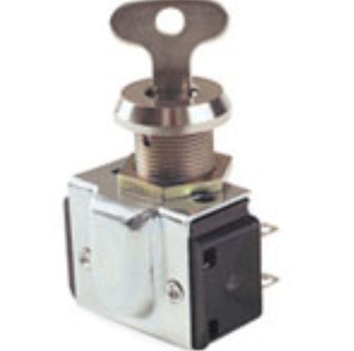 Key lock switch - Eaton Commercial Controls - single-pole / DC / AC