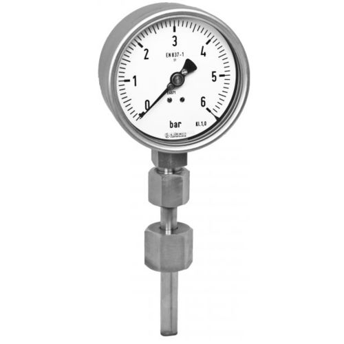 Diaphragm seal with threaded connection - D708 - Manfred Jünemann Mess ...