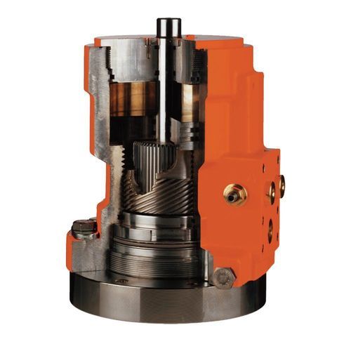 Hydraulic valve actuator - BHH Series - BETTIS - quarter-turn / helical gear / double-acting