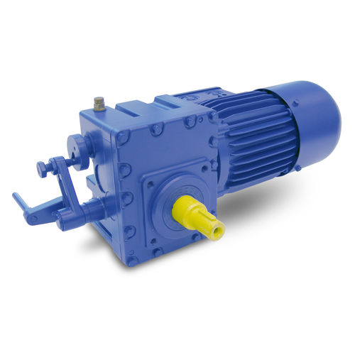 Overhead monorail conveyor gear-motor - BM series - Bauer Gear Motor - three-phase / single-phase / worm