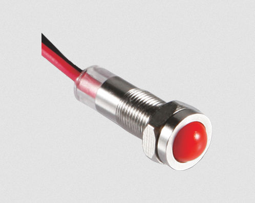 LED indicator light - J6-170QL - Wenzhou Jinhong Electrical Appliance - panel-mount / vandal-proof / IK 08