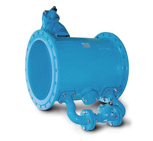 Butterfly valve - ERHARD - purge / for water / double-offset
