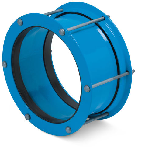Epoxy pipe coupling - EUROCOUP  - Belgicast - galvanized / coating / stainless steel