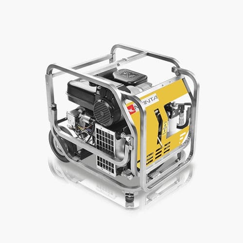 Electric hydraulic power unit - MANTA - DOA Hydraulic Tools Srl - with combustion engine / for mobile machines / oil