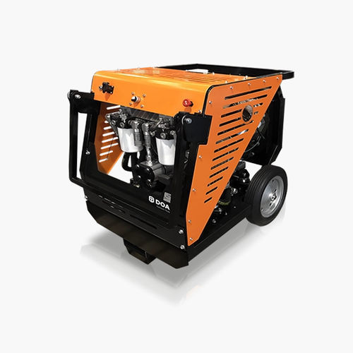 Electrically-powered hydraulic power unit - DINAMO - DOA Hydraulic Tools Srl - gasoline engine / oil / lifting