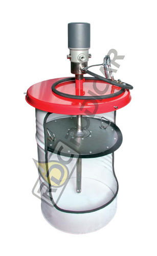 Electric grease pump - RDC167 - RDC Rodicar - follower plate