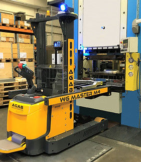 Handling cart - WG MASTER - AGAB Pressautomation AB - mold / electric / battery-powered