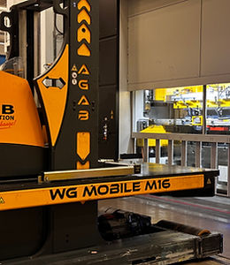 Handling cart - WG Mobile XL - AGAB Pressautomation AB - metal / mold / electric