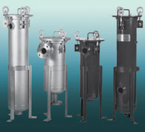 Single-bag filter housing - SRHD - Strainrite Companies - for liquids / stainless steel