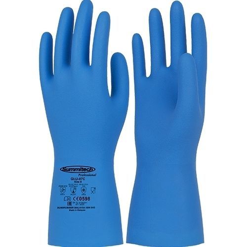 Handling protection gloves - GI-U-07C - Sumirubber Malaysia Sdn. Bhd. - industrial / chemical protection / nitrile