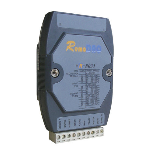 Analog input module - R-8031/R-8031A - Beijing Gemotech Intelligent Technology Co., Ltd. - temperature / DIN rail