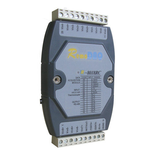Analog input module - R-8018RC/R-8018RC+ - Beijing Gemotech Intelligent Technology Co., Ltd. - Modbus / for thermocouples / DIN rail