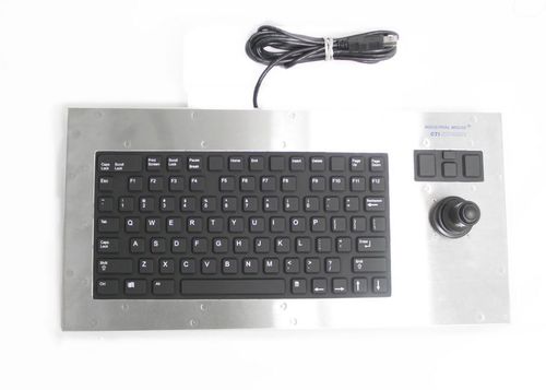 Panel-mount keyboard - KIF8900 Series - CTI Electronics Corporation - with mechanical keys / 101-104 keys / with mouse