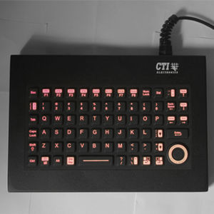 Desktop keyboard - KIO6000-Bx Series - CTI Electronics Corporation - with mechanical keys / 101-104 keys / industrial