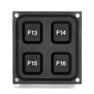 4-key keypad - KP4000 Series - CTI Electronics Corporation - panel-mount / silicone rubber / USB