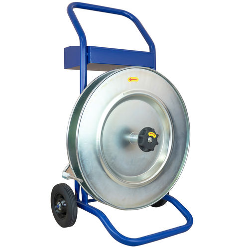 PP-PET strap decoiler - U-TWO - Urpack Packaging Ltd. - manual / for steel straps / mobile