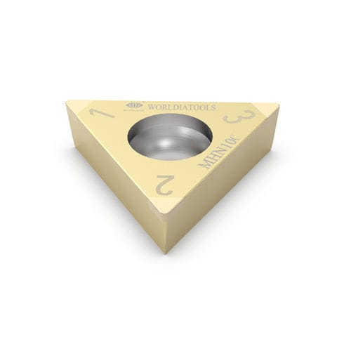 Turning indexable cutting insert - TCGW 110204 - Beijing Worldia Diamond Tools Co., Ltd - CBN / for hardened steel / coated