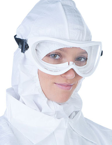 Ballistic safety glasses - BCAG series - BioClean - polycarbonate / thermoplastic / rubber