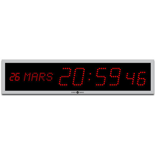 Synchronized clock - LEDICA® 10.M.S - GORGY TIMING - LED / indoor / digital