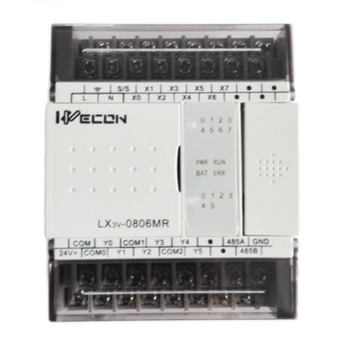 Box PLC - LX3V 0806M - Wecon Technology Co.Ltd - with integrated I/O / RS485 / RS422
