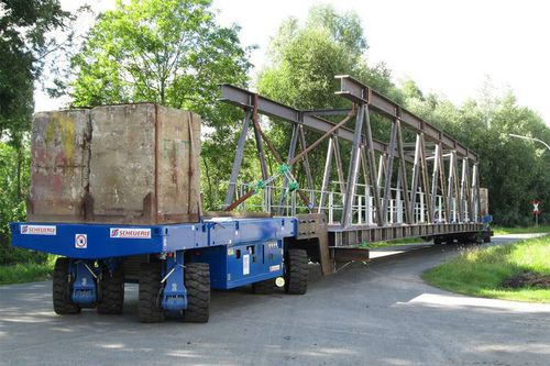 6-axle self-propelled trailer - SPMT PowerHoss - SCHEUERLE Fahrzeugfabrik GmbH - compact