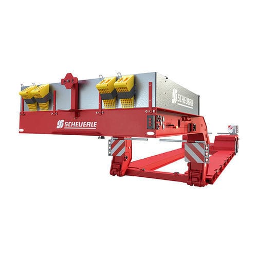 Equipment semi-trailer - EuroCompact FL series - SCHEUERLE Fahrzeugfabrik GmbH - construction / towed / compact
