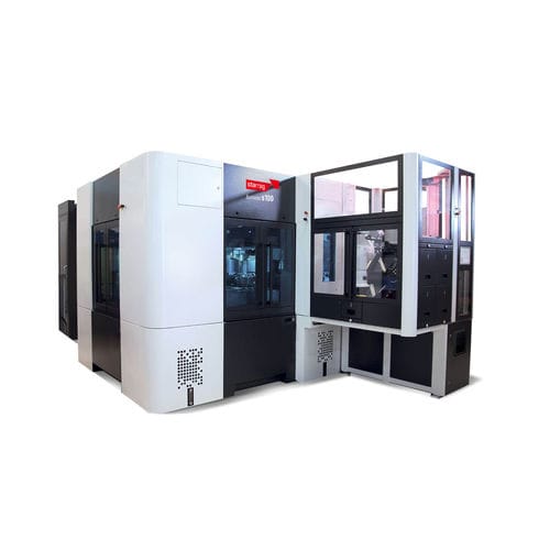 Linear transfer machine - Bumotec s100multi - Starrag - NC / 4-position / high-accuracy