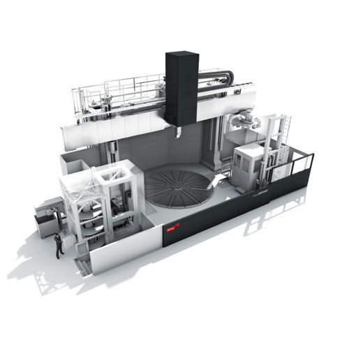 CNC lathe - Dörries VC series - Starrag - vertical / 3-axis / double-column