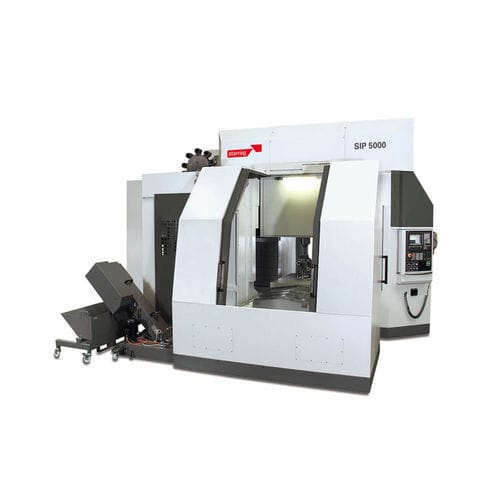 3-axis CNC machining center - SIP 5000 series - Starrag - vertical / with rotary table / ISO 5