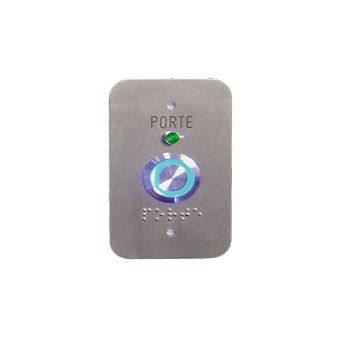Touch push-button switch - FD-500-258 - FDI MATELEC - stainless steel / LED-illuminated / for open door detection