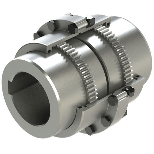 Gear coupling - GAB1-12 - ZHENJIANG SUODA COUPLING CO.,LTD. - torsionally rigid / flange