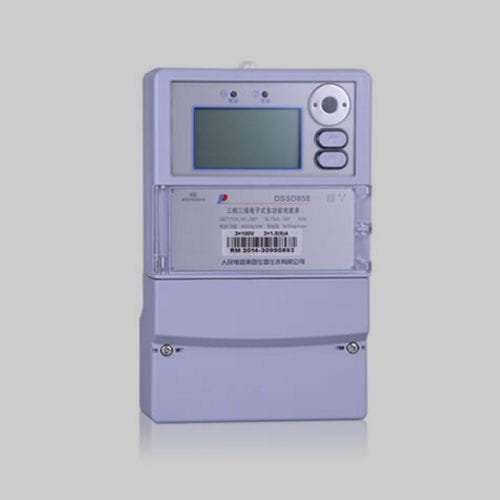 Three-phase electric energy meter - DDSD858/DTSD858 three-phase multi-function meter - PEOPLE ELE. APPLIANCE GROUP CO., LTD. - wall-mounted / RS-485 / with LCD display