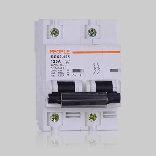 Overcurrent circuit breaker RDX2125 Series PEOPLE ELE. APPLIANCE GROUP CO., LTD. AC