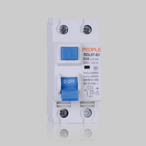 Modular residual current circuit breaker - RDL67 series - PEOPLE ELE. APPLIANCE GROUP CO., LTD.
